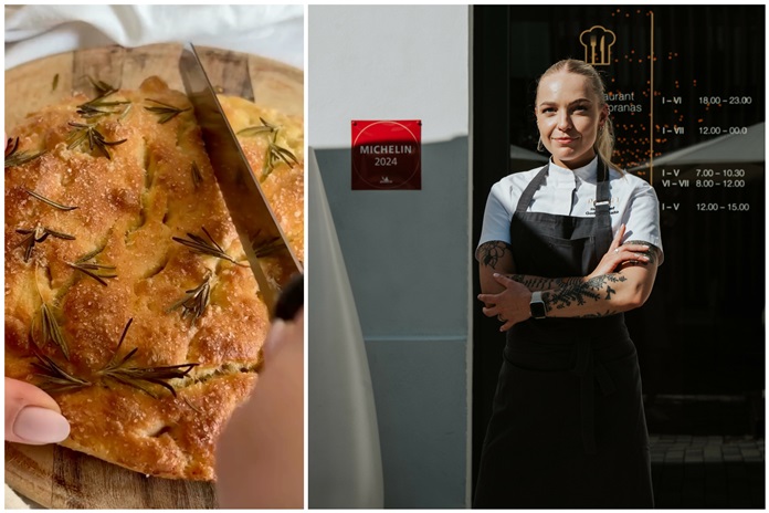 Šefė Goda Juknaitė siūlo išsikepti naminės fokačijos ir pasigaminti humuso – puikus derinys vasaros iškyloms ar užkandžių lėkštei su alyvuogėmis ir daržovėmis.